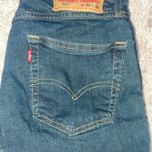 Levi's 511 Blue Denim Jeans waterless nwot